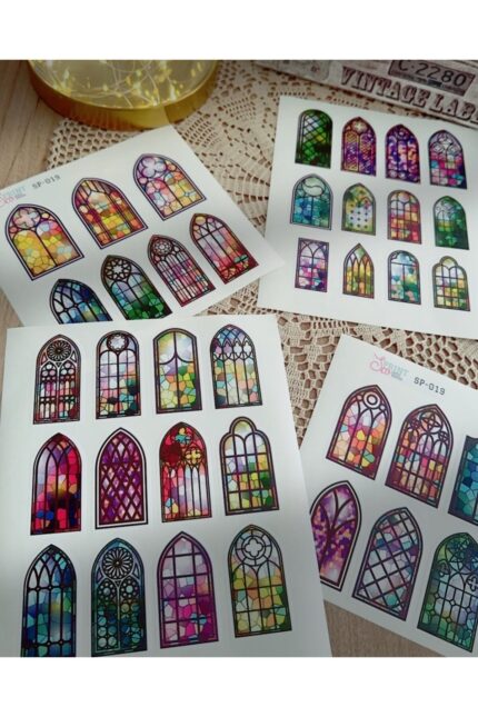 Gotik Kapılar  Sticker Koleksiyonu