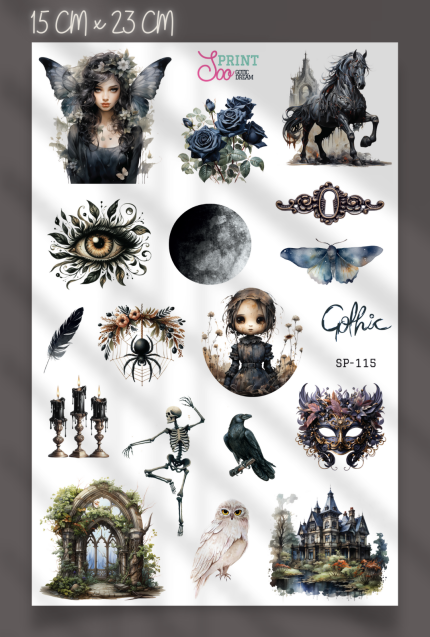 Gotic Dream Sticker Koleksiyonu